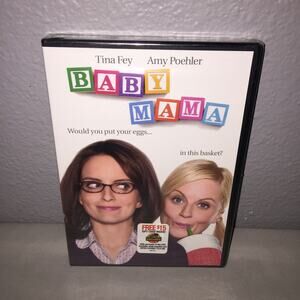 Dvd Sealed New Baby Mama FS / WS + Bonus Features Universal Tina Fey Amy Pohler